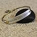 Capture Life's Moments Inspirational Message Bar Bangle Bracelet