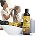 Premium Nature Argan Oil Hair Treatment Gift Set: Moroccan Argan Oil Shampoo, Conditioner & Heat Protectant Spray - Sulfate Free, Peach Scent, Damaged & All Hair Types, 3 Value Pack