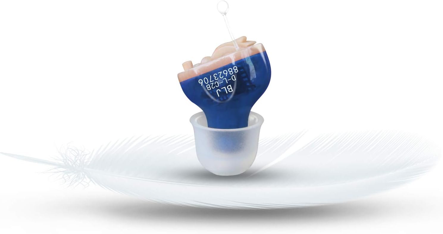 BLJ Hearing Amplifier Sound Amplifier with Digital Noise Reduction and Feedback Cancellation