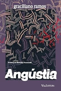 Livro Angústia: Edição com brindes: postal com reprodução de obra de arte de Andrés Sandoval e marcador