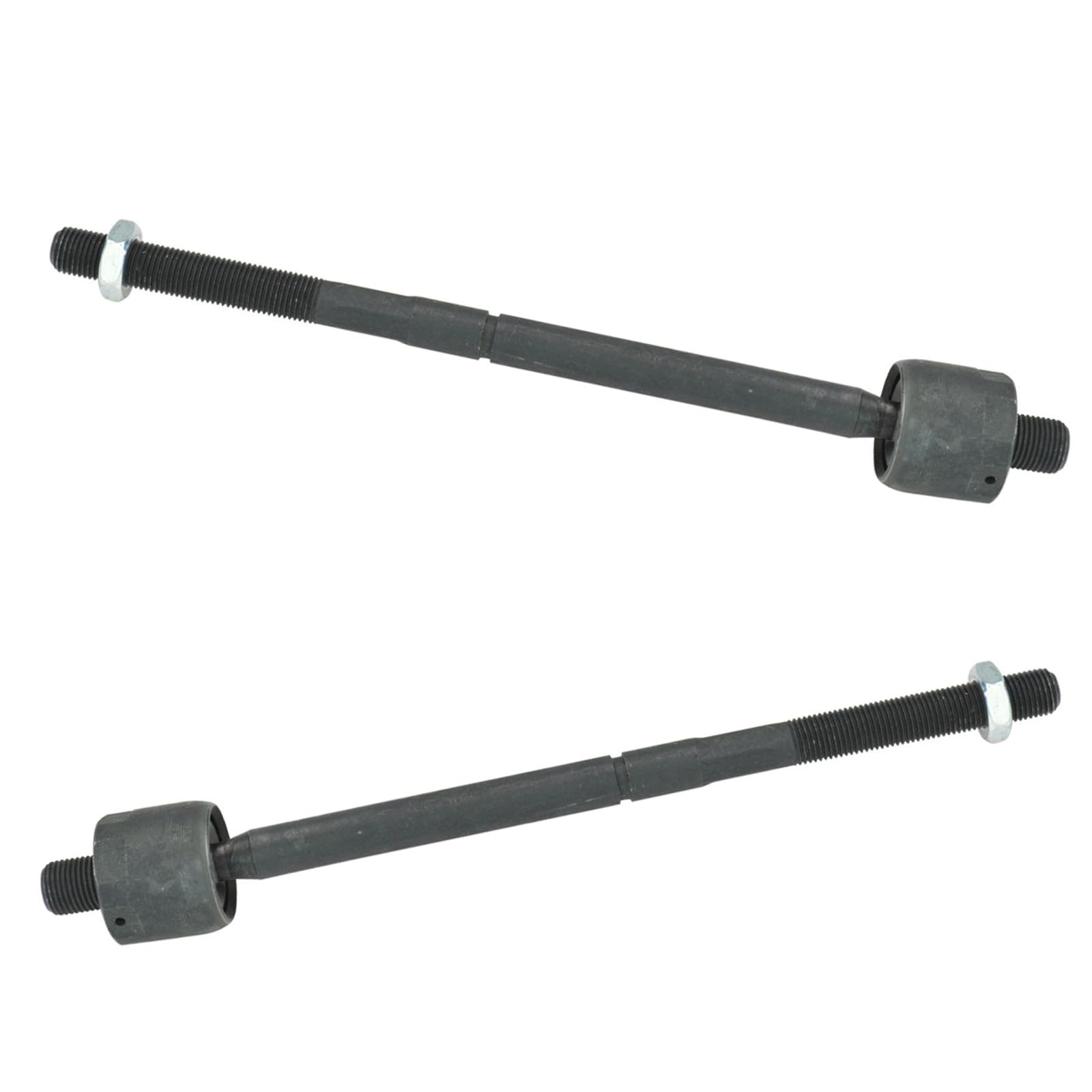 TRQ Front Inner Tie Rod Set 2 Piece Compatible with 2003-2011 Ford Crown Victoria Lincoln Town Car Mercury Grand Marquis 03-04 Marauder Image