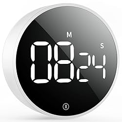 VOCOO Digital Kitchen Timer - Magnetic Countdown