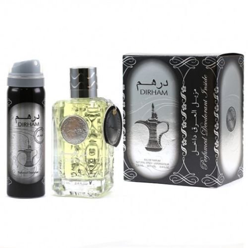DIRHAM SILVER WITH DEO - Incredibly Long-lasting Fragrance