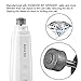 Bonve Pet Dog Nail Grinder, 2 Speed Electric Pet Dog Nail Clippers Rechargeable with USB Charging, White