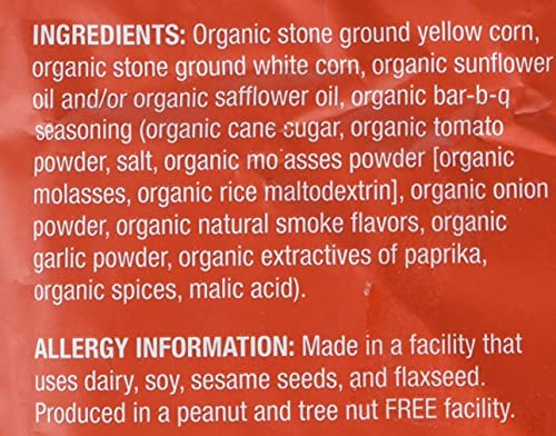 RW GARCIA ORGANIC BBQ CORN CHIPS, 212 GR