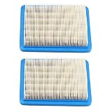 Harbot (Pack of 2 Flat Air Filter for Troy Bilt TB466 TB210 TB230 TB110 TB280ES TB320 TB380 TB380ES TB672 TB449E TB270ES TB866XP TB566 Lawn Mower