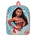 Disney's Moana Backpack Combo Set - Disney Moana Girls' 3 Piece Backpack Set - Backpack, Waterbottle and Carabina (Teal/Turq)
