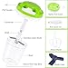 Vegetable Chopper, Kiteasy Quick Pull Manual Food Chopper Mini Food processor for Fruits, Veggies, Garlics, Onion (Green 730ml/24.94oz)