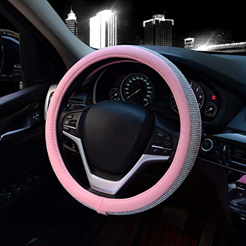 5 Steering+Rhinestones+Universal+Anti+Slip+Protector