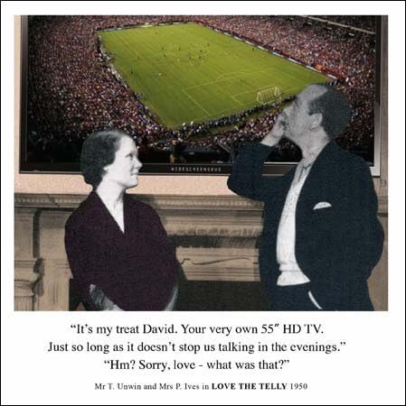 Humorous Greeting Card (CM6343) Blank / Birthday - Love The Telly - Drama Queen