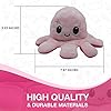 Octopus Plushie Reversable, Double-Sided Flip Reversible Octopus Plush, Soft like Squishmallow Plushies, Stuffed Octopus…