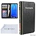 Eco-Fused Book Cover Case Compatible with Samsung Galaxy S8 - Wallet Style Credit Card and Bill Slots Inside - Vintage Encyclopedia Design for Your Modern Device - Faux Leather
