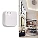 Wireless Doorbell with 1 Remote Button Operating at over 900-feet Range with over 36 Chimes, 4-Level Volume, No Batteries Required for Receiver (White) by Wizvv
