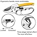BCHWAY Power Drive Ratchet Anvil Hand Pruning Shears with Non-slip Ergonomics Handle Hand-caring Designed, 5x More Cutting Power Than Conventional Garden Tree Clippers