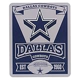Northwest NFL Marquee Logo Lightweight Fleece Dallas Cowboys Blanket