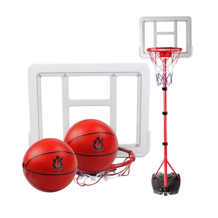 Buy LYH Portable Basketball Hoop,Height Adjustable Basketball Stand w