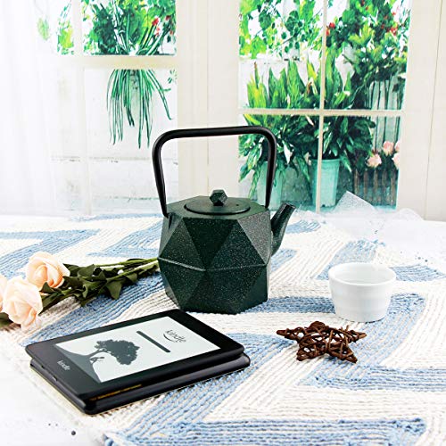 Toptier Teapot, Japanese Tetsubin Cast Iron Teapot Tea Kettle with