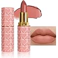 evpct 1Pcs Nude Beige Lipstick, Silky Velvet Matte Lipstick Pack Sets for Women, Long Lasting Smudge Proof Lipstick Lip Stain Makeup Kit matte lipstick 24 hours original N01