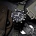 SMAEL Military Watch, Big Face Sports Watch Army Style Multifunctional Wrist Watch for Youth (Black)