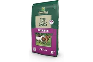 Standlee Premium Western Forage Teff Grass Hay Pellet Horse Feed, 40 lb.