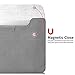 13-13.3 Inch MacBook Air Laptop Case Sleeve with Stand,iAlegant Ultrabook Bag PU Leather Protective Notebook Carrying Case Cover Only for 2012-2017 MacBook Air and 2012-2015 MacBook Pro (Grey)