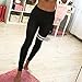 Hot Sale! Women Sport Leggings,Canserin Women's Fashion Yoga Workout Gym Leggings Fitness Sports Trouser Athletic Pants (M, Black)