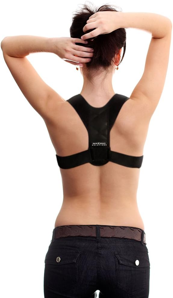 Advanced Posture Corrector by Back Brace Solutions Improve Your Posture Now and Feel The Amazing Benefits/Pain Relief Unisex Support Designed to Eliminate Bad Posture Slouching Hunching (Large / XL): Health & Personal Care