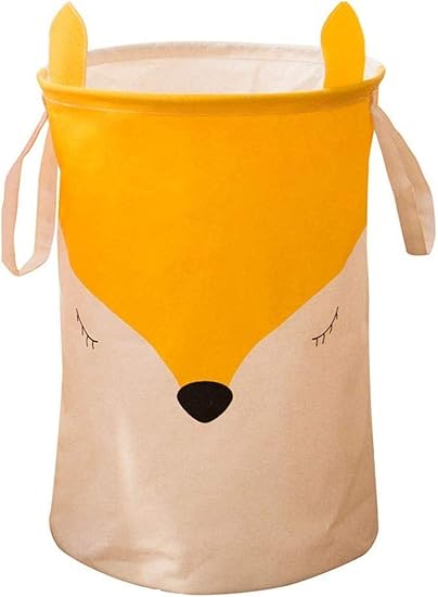 Vionnppt Panier A Linge Pliable Etanche Renard Panier De Rangement Pour Jouets Et Jouets 35 X 50 Cm Filles Amazon Fr Bebes Puericulture