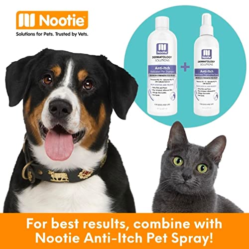 Nootie Anti Itch Dog Spray with Pramoxine HCl 1 Lidocaine HCL 1 and