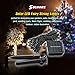 SOLMORE Solar Powered LED String Light, Ambiance Lighting, 17M 100 LED Starry Solar Fairy String Lights for Outdoor, Gardens, Homes, Christmas Party Holiday Landscape Decor Green