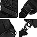 Barbarians EDC Molle Sling Bag, Military Shoulder Sling Backpack Chest Pack Bag Tackle Storage Bag Satchel Black