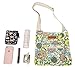 Malirona Women Crossbody Purse Hipster Cross Body Bag Canvas Shoulder Handbag Floral Design