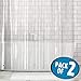 mDesign PEVA 3G Shower Curtain Liner (Pack of 2), PVC-Free, Eco Friendly, Mold & Mildew Resistant, Odorless - No Chemical Smell, Long 72