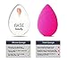 Base Beauty Silicone Sponge Diamond Blender Flawless Makeup Applicator Teardrop Shape For Hygienic Application & Less Makeup Usage