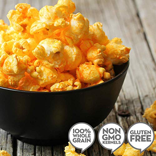 Jolly Time Gourmet Cheddar Cheese NonGMO Microwave Popcorn (The Big
