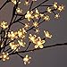 Goplus Cherry Blossom Tree Light LED Floor Lamp For Christmas Holiday Festival Deoration Warm White (6FT 160LED)