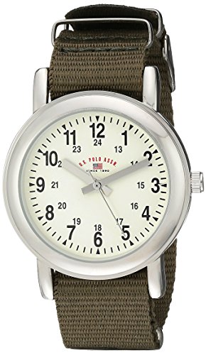 U.S. Polo Assn. Kids' USB75017 Analog Display Analog Quartz Green Watch