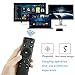 Docooler 2.4G Wireless Air Remote Mouse Remote Control Fly Air Mouse Built-in 3-Gyro 3-Gsensor with USB Receiver for Smart TV HTPC PC Projector Black