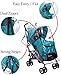 Rain Cover - Mosquito Net - Stroller Rain Cover and Baby Mosquito Net (2-Piece Set) Waterproof, Windproof Protection - Travel-Friendly, Outdoor Use - Easy to Install and Remove