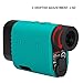 SUAOKI PF3 Golf Rangefinder Scope- Laser Range Finder with Slope, Golf Trajectory Mode,Flag-Lock and Distance/Height/Speed/Angle Measurement - Laser Binoculars (Turquoise)