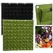 Yosoo 81 Pockets Planting Bags Wall Hanging Gardening Planter Outdoor Indoor Vertical Greening Grow Bags Flower Growing Container, Black