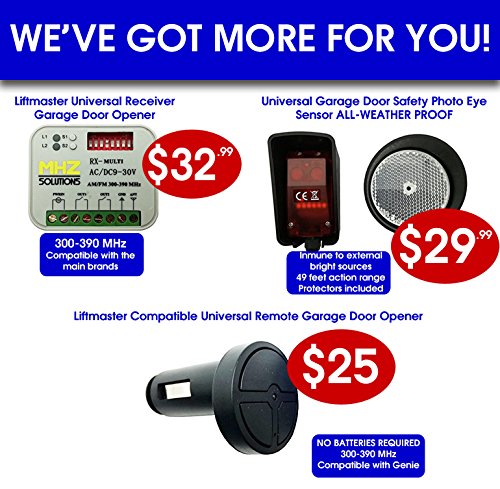 Liftmaster Genie Universal Compatible Garage Door Remote - Thumbnail 4