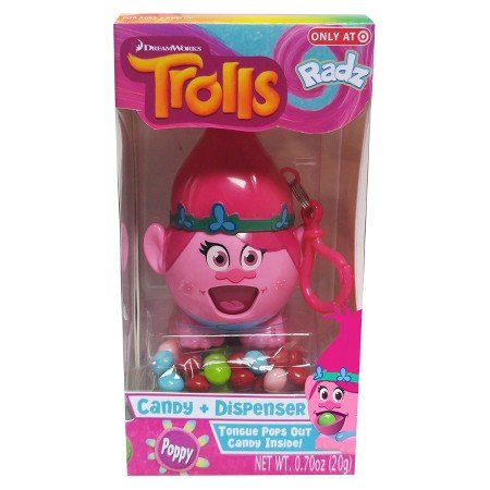 Trolls Exclusive 'Poppy' Candy & Dispenser- Easter Basket Stuffer