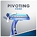 Gillette CustomPlus Disposable Razor, Pivot, 15 Count