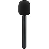 JCMOYUTY for DJI Mic Stand, Holder for DJI Mic 1/2 / Rode Wireless GO II, Wireless Interview Microphone Adapter Handheld Mount Adapter for Hollyland Lark M1 /C1 / 150 / Synco G1/A2 / Movo and More