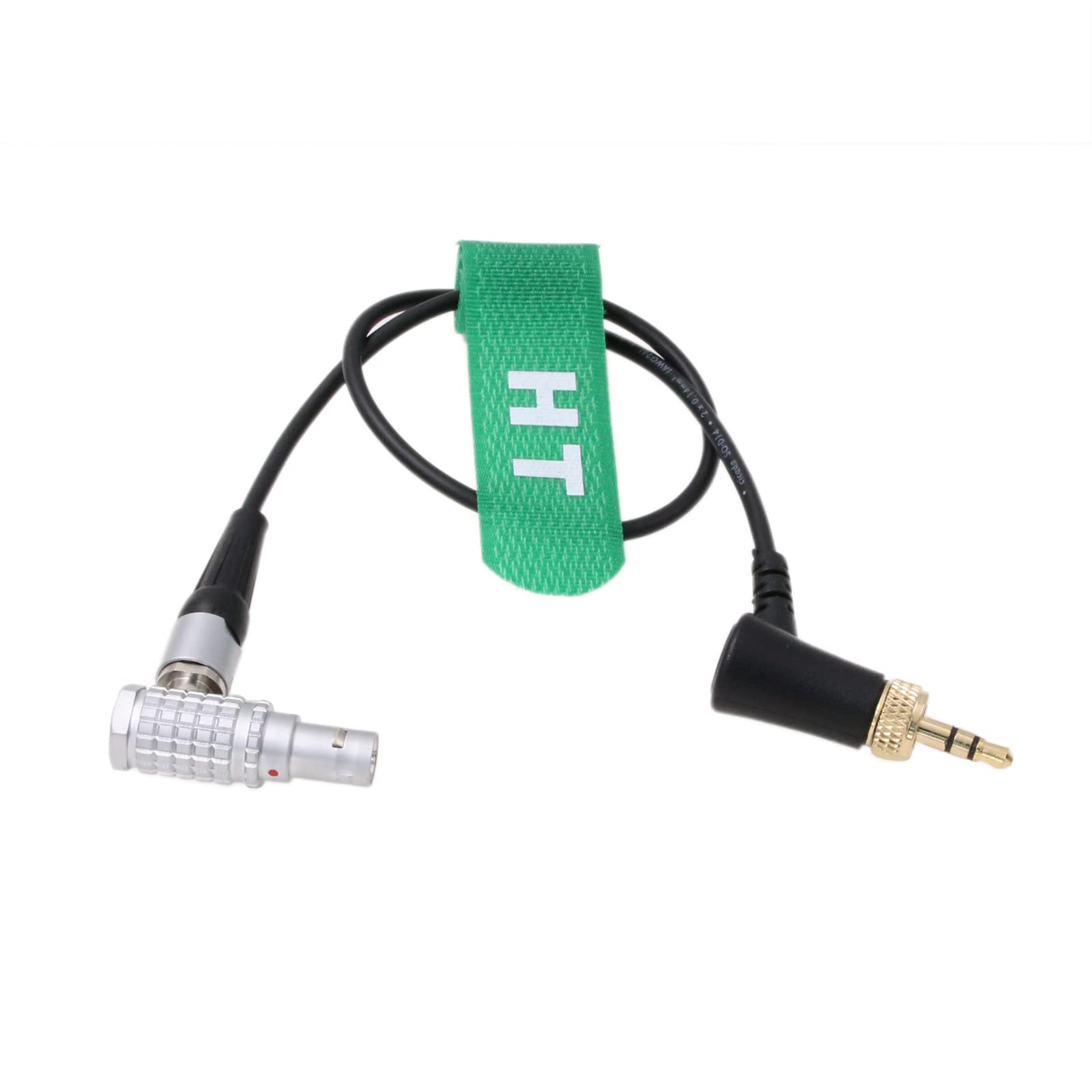 HangTon Locking 3.5mm TRS 5-pin Timecode for Deity TC-1 to ARRI Alexa SXT Sound Devices Zaxcom Audio Recorder Camera 12"