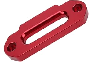 Cryfokt Durable 124mm Aluminum Hawse Fairlead for Winches 2500-4000lbs Load Maintenance Replacement