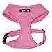 Puppia Soft Dog Harness No Choke Over-The-Head Triple Layered Breathable Mesh Adjustable Chest Belt and Quick-Release Buckle, Pink, X-Small