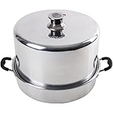 Aluminum Steam Canner with Temperature Indicator by VICTORIO VKP1054