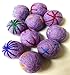 Yarn Place Felt Wool Felted 100 Balls 1 Color Pack Size: 10 mm (Mixed Color)